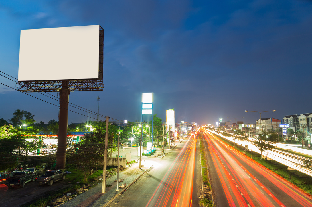 billboard blank for outdoor advertising